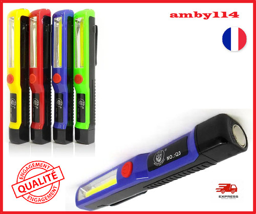 Lampe torche baladeuse cob - 2, x