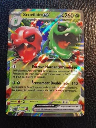 Carte pokémon scovilain - carte,