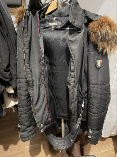 Ventiuno veste doudoune cuir