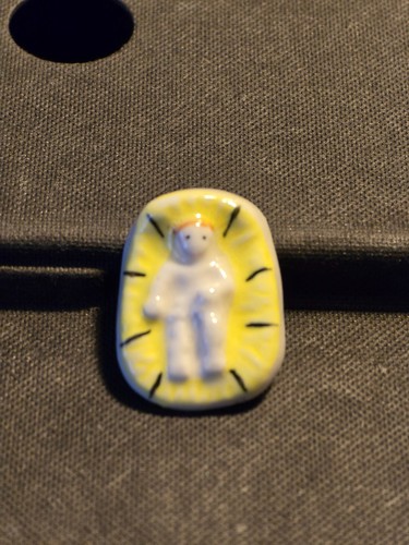 Feve ancienne petit jesus - -,