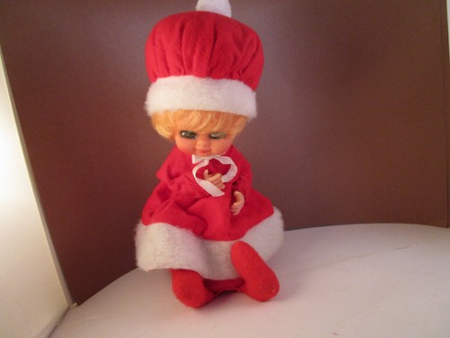 Vintage christmas mrs santa - mrs,