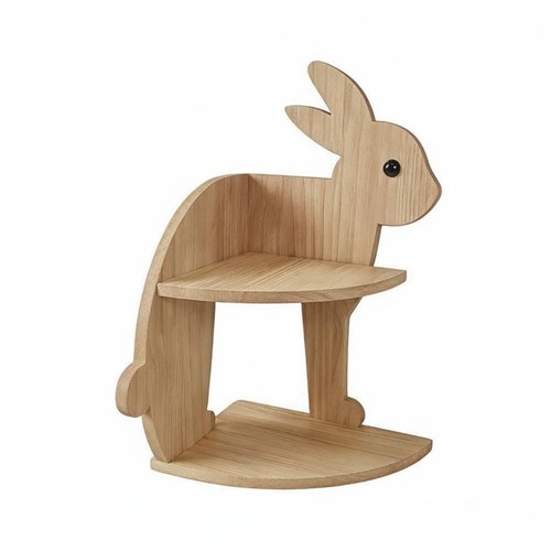 étagère coin lapin déco - coin,