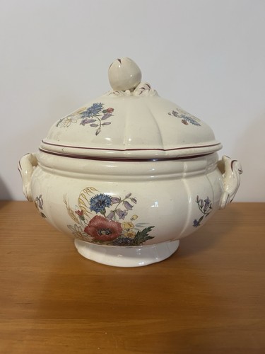 Soupière ancienne faïence - soupière,