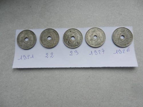 Pièces 25 centimes - de,