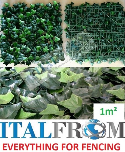 Haie artificielle plaque - artificielle, en