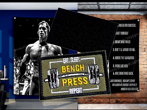 Bench press ecusson - -, sportif