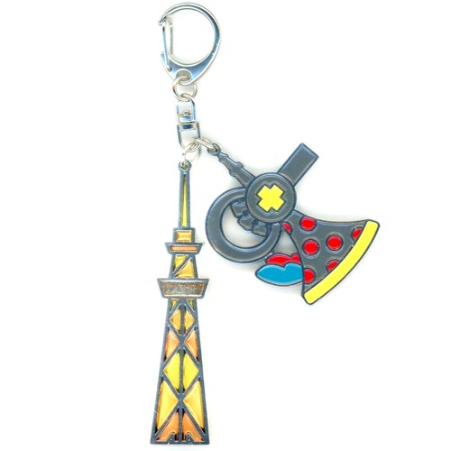 Porte clés vitrail nagisa - vitrail,
