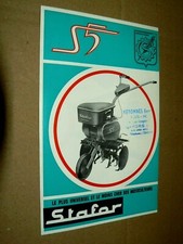 Prospectus motor cultivator STAFOR S5 tractor tractor prospectus brochure 