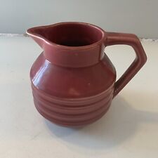 ONNAING Raspberry Pink Pitcher - Antique Dishes - Vintage French