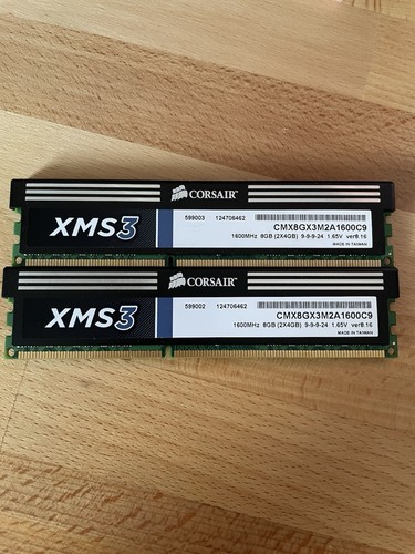 Corsair xms3 - corsair, (2x4