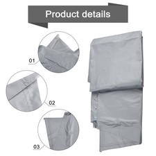 Housse Vélo Housse Vélo Haute Qualité Protection Pluie Argent Protection Sola