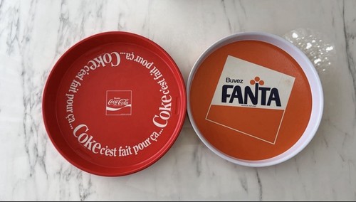 Lot plateaux coca - lot, cola