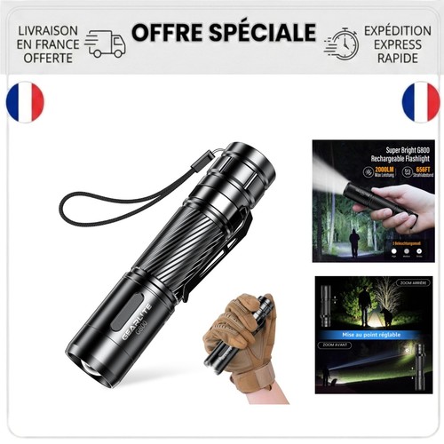 Lampe torche led - lampe,