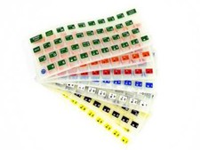 Tapis de clavier en caoutchouc fluorescent pour ZX Spectrum 16k / 48k