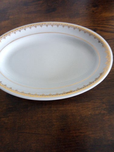 Plat ovale porcelaine villeroy - plat,
