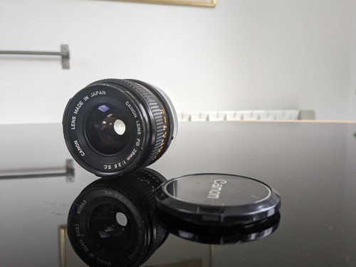 Canon 28mm 8 sc lens - canon, fd