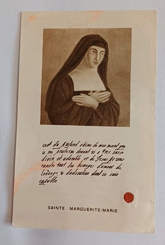 Relique image pieuse - , sainte