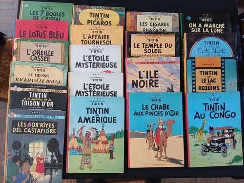 Tintin casterman lot - bd,