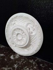 Rosace Staff Rococo Louis XV 41.5cm.Ornement Déco Plafond  Volutes. Artisanat