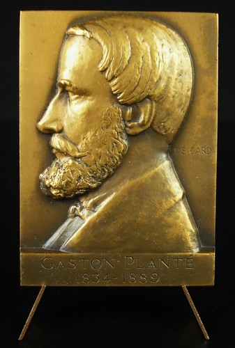 Médaille gaston planté - médaille,