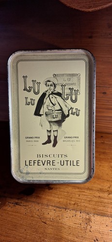 Ancienne boite biscuits - ancienne,