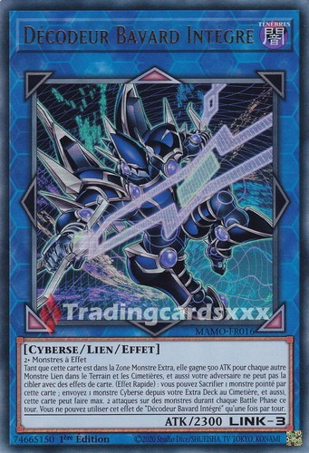 Décodeur bavard - yu-gi-oh!,