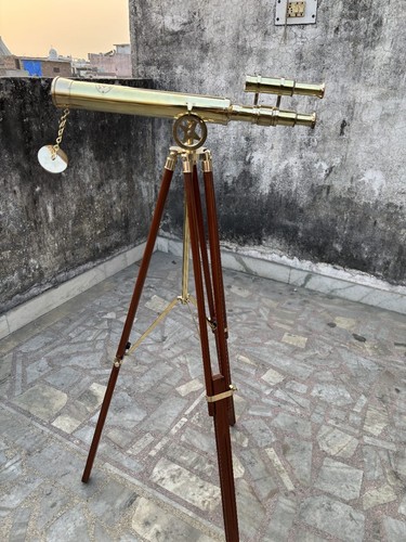 Ancien télescope laiton - télescope, en