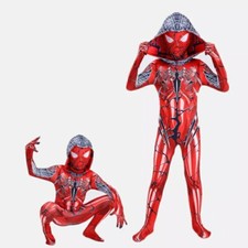 Costume spiderman cosplay avengers taille disponible de 100 à 150 cm deguisement