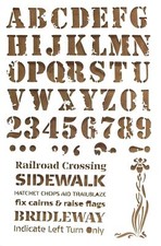 POCHOIR PLASTIQUE Format A4