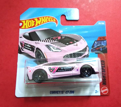 Hot wheels corvette - c7, 206