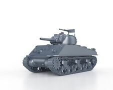 WWII US TANKS - M4A3 SHERMAN (105) - 1/56 1/72 1/87 1/100