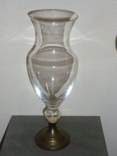 Ancien vase cristal sur - ancien,