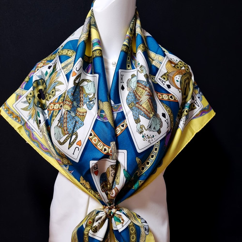Rare vintage hermes - foulard, en