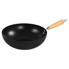 Wok à fond plat compatible