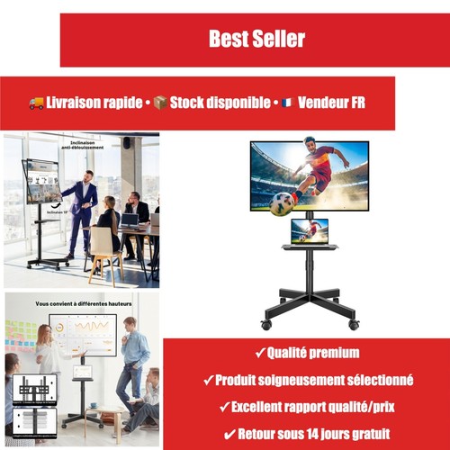 Support sur pied à - tv,