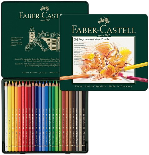 Faber castell polychromos - polychromos, 24