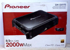 PIONEER GM-DX975 5-Channel Amplifier 2000W Max READ