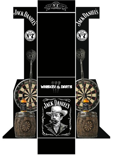 Stickers dartcab jeu - stickers,