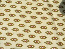 tissu ancien vintage  en coton