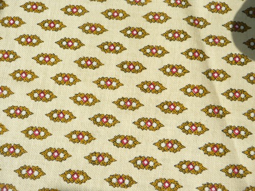 Tissu ancien vintage - tissu,