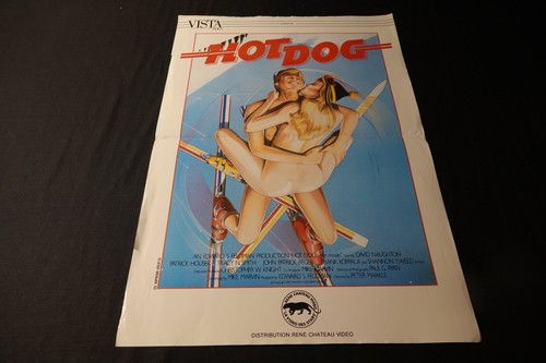 Hot dog affiche promo visuel - dog,
