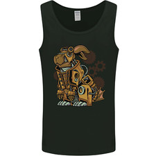 Gilet Tank Top Homme Steampunk Lapin
