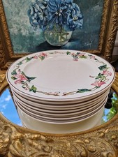 8 Assiettes Plates 26,5 Cm