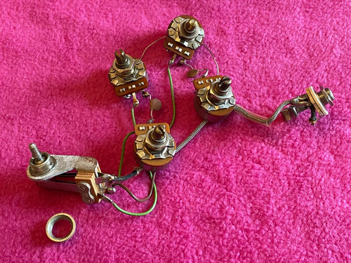 Vintage 1980 gibson wiring - gibson,