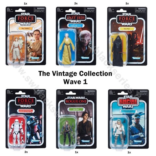 Star wars vintage figurine - star, rey