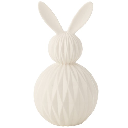 Lampe led lapin - lapin, porcelaine
