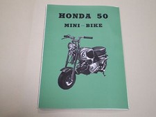 Honda Monkey CZ100 parts list
