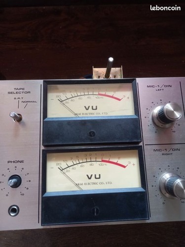 Vumetre akai gx400d - vumetre,