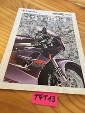 Suzuki GSX-R 1100 W 1994 GSXR  prospectus moto brochure publicité prospekt