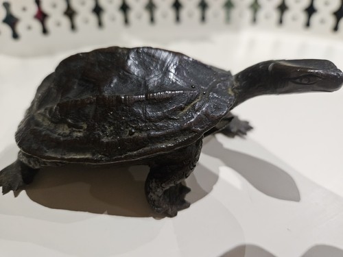 Tortue ancienne bronze - ,